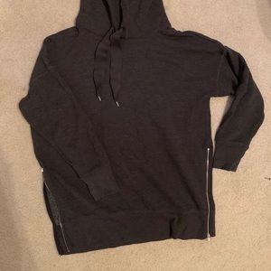 Aerie side zip tunic sweatshirt
